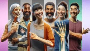 Montrez parties du corps en D, action : doigts, dos, dent, dents de sagesse. Améliorez l'expérience.