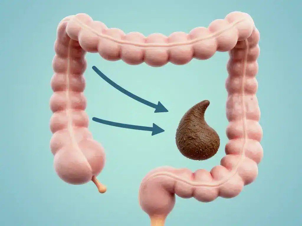 Radiographie abdominale utilisée pour évaluer un ralentissement du transit